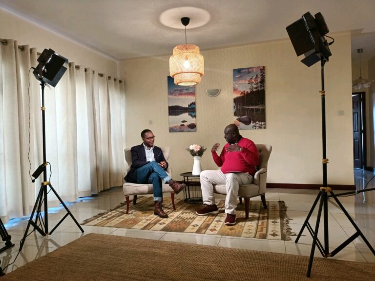 Brian Longwe and Al Kags during the Open Chats Season 0 Brian Longwe and Al Kags during the Open Chats Season 0