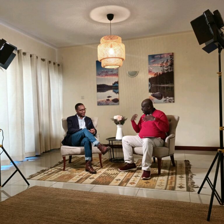 Brian Longwe and Al Kags during the Open Chats Season 0 Brian Longwe and Al Kags during the Open Chats Season 0